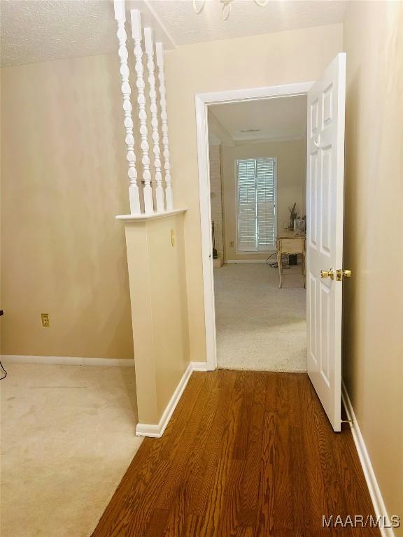 108 Shawnee Dr, Wetumpka, AL 36092 - corridor featuring carpet flooring and baseboards