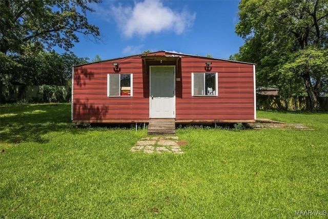 161 Watson Cir, Montgomery, AL 36109 - rear view of property featuring an outdoor structure