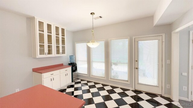 1571 Meriwether Cir, Montgomery, AL 36117 - unfurnished dining area with tile patterned floors