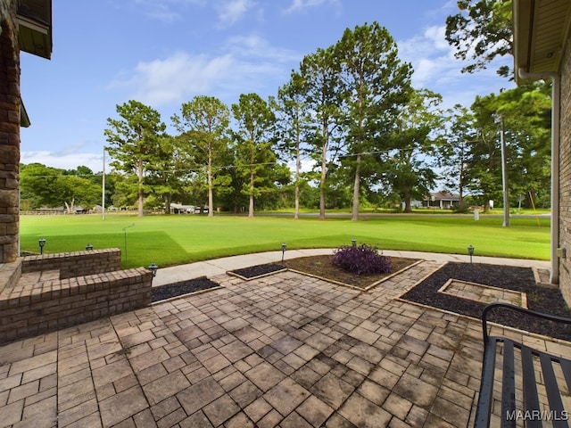 661 Blackberry Rd, Deatsville, AL 36022 - view of patio / terrace featuring golf course view