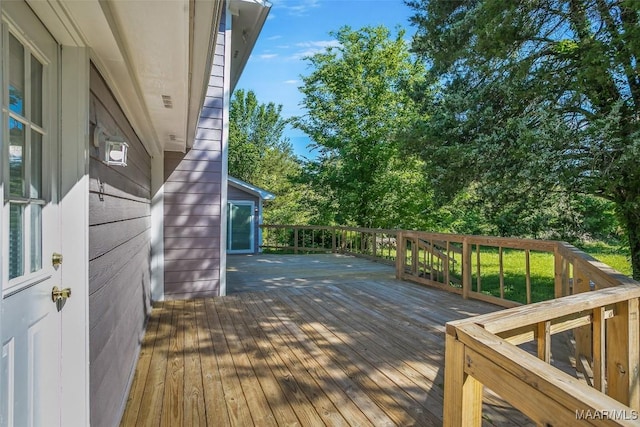 21 Judge Ests, Hope Hull, AL 36043 - view of wooden terrace