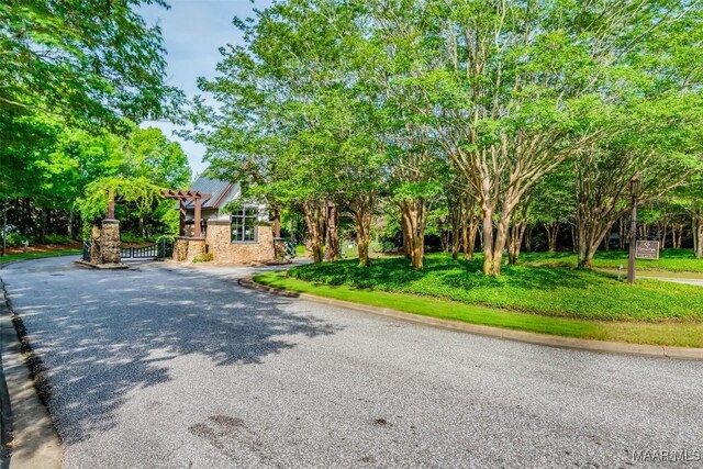 3900 Turning Leaf Loop, Montgomery, AL 36116 - obstructed view of property featuring a gate and gravel driveway