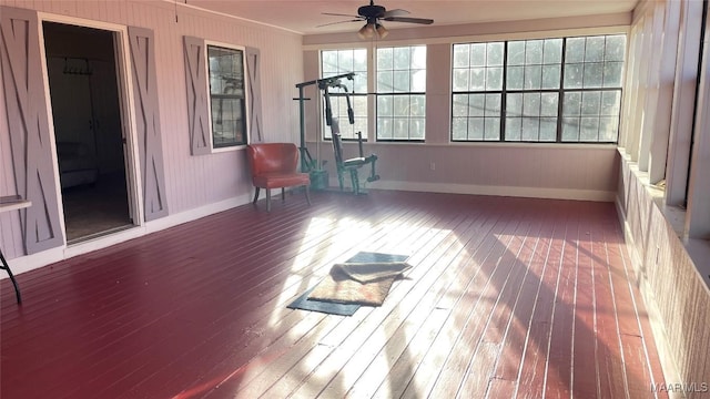 610 Booth Rd, Montgomery, AL 36108 - view of unfurnished sunroom