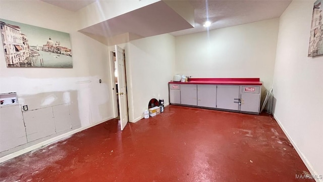 610 Booth Rd, Montgomery, AL 36108 - below grade area with baseboards
