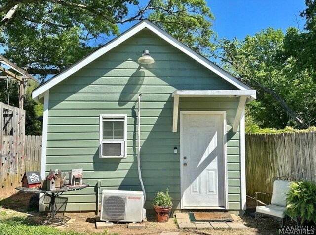 1915 Mckinley Ave, Montgomery, AL 36107 - view of outbuilding with ac unit