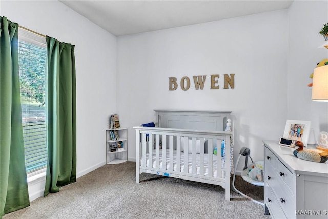 190 Sherwood Trl, Wetumpka, AL 36093 - bedroom with carpet, a crib, and baseboards