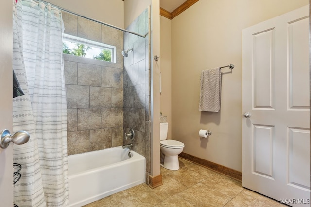 511 Mehearg Rd, Wetumpka, AL 36092 - full bathroom featuring shower / bath combo and tile patterned floors