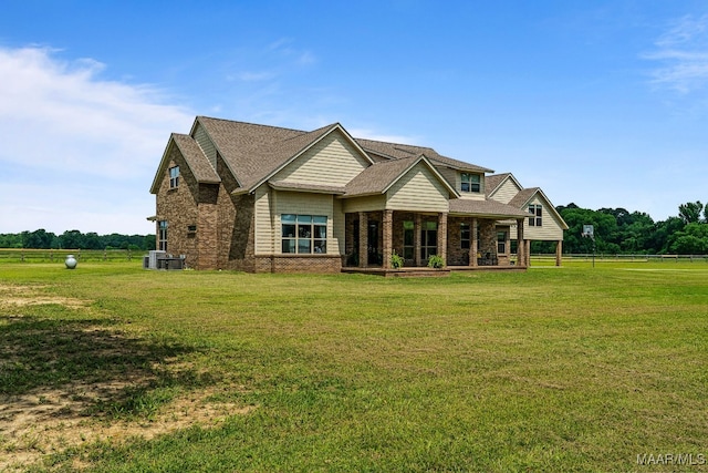 511 Mehearg Rd, Wetumpka, AL 36092 - back of property with brick siding and a shingled roof