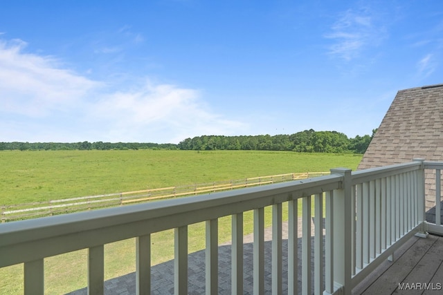 511 Mehearg Rd, Wetumpka, AL 36092 - wooden terrace with a rural view