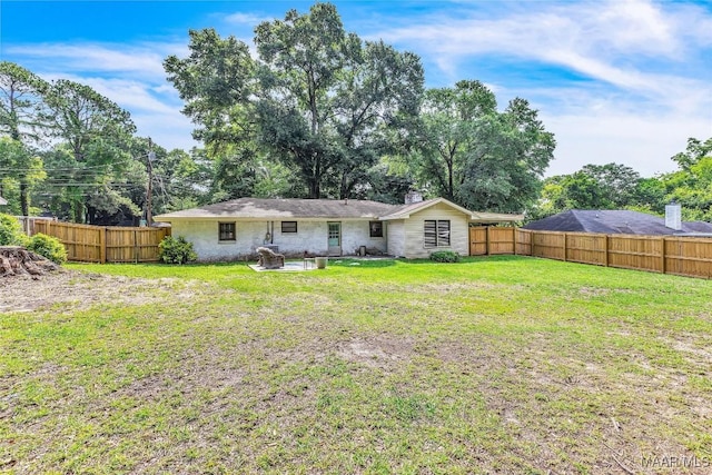 211 Murfee Dr, Prattville, AL 36066 - rear view of house featuring a chimney