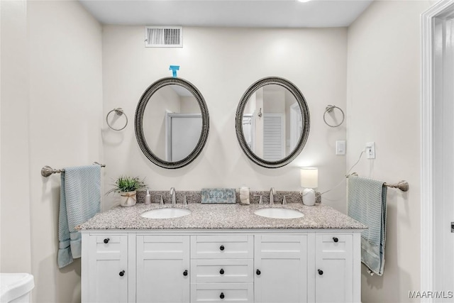 3556 Prince George Dr, Montgomery, AL 36109 - full bath featuring double vanity and toilet