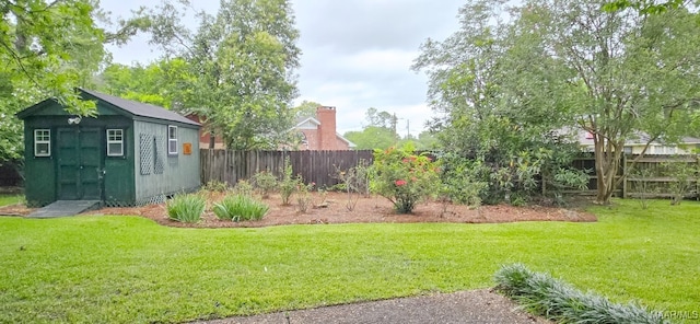 2728 Oxford Dr, Montgomery, AL 36111 - view of yard featuring a shed