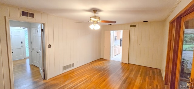 2728 Oxford Dr, Montgomery, AL 36111 - spare room featuring light wood-style floors and ceiling fan