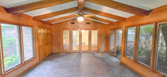 2728 Oxford Dr, Montgomery, AL 36111 - unfurnished sunroom with healthy amount of natural light and brick patterned floors