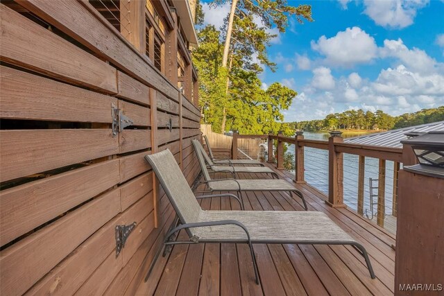 28 Lake Region Dr, Wetumpka, AL 36092 - view of deck