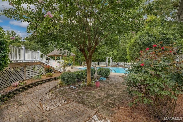 18490 US Highway 31st Rd, Clanton, AL 35045 - view of yard with a gazebo and a deck