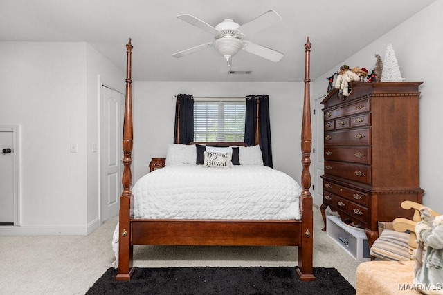18490 US Highway 31st Rd, Clanton, AL 35045 - bedroom with carpet floors and ceiling fan