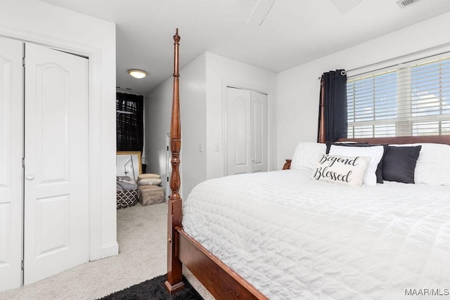 18490 US Highway 31st Rd, Clanton, AL 35045 - bedroom featuring dark colored carpet and ceiling fan