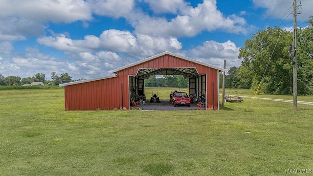 18490 US Highway 31st Rd, Clanton, AL 35045 - view of pole building featuring a lawn
