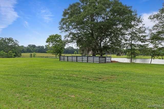 493 Lake Ridge Rd, Hope Hull, AL 36043 - view of yard with a water view