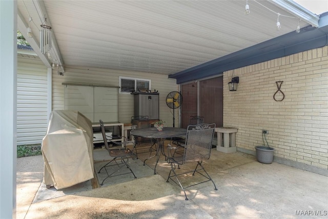3748 Jasmine Hill Rd, Wetumpka, AL 36093 - view of patio featuring outdoor dining area