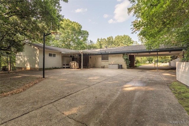 3748 Jasmine Hill Rd, Wetumpka, AL 36093 - view of front of property with concrete driveway