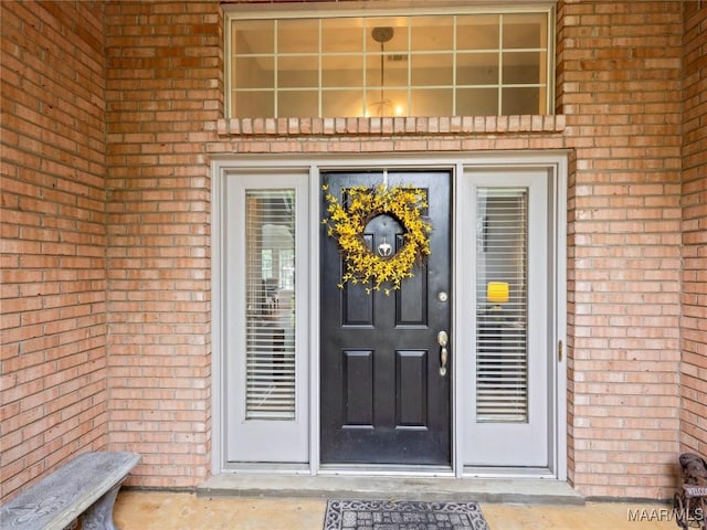 7117 Stamford Ct, Montgomery, AL 36117 - view of exterior entry featuring brick siding