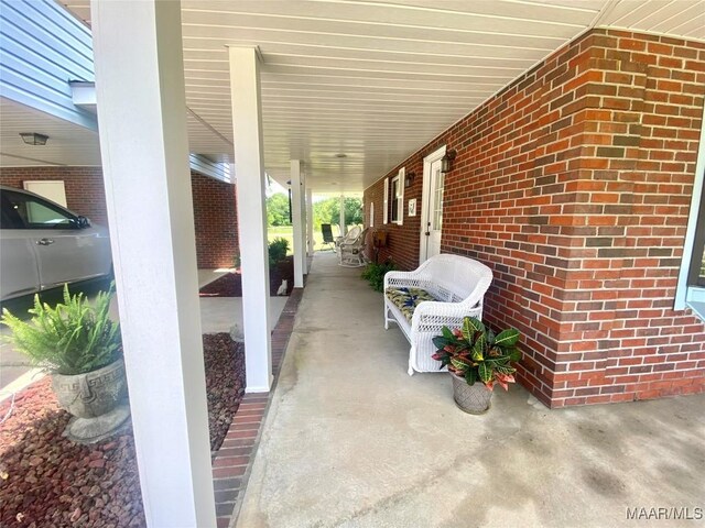 5240 Airport Rd, Millbrook, AL 36054 - view of covered porch