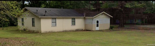 3360 Glenn Dr Unit 1, Millbrook, AL 36054 - view of side of home with a yard and stucco siding