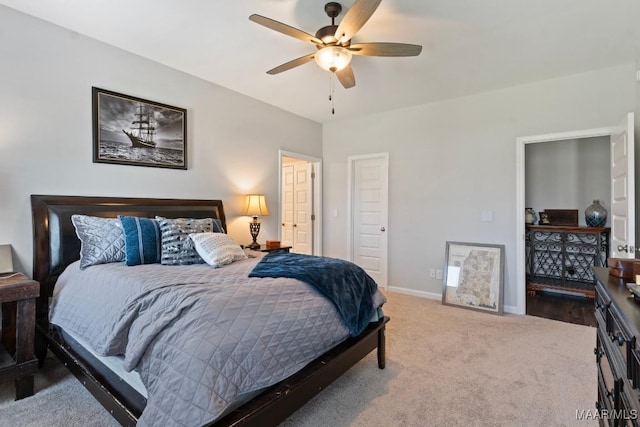 904 Hedgefield Way, Prattville, AL 36066 - bedroom with carpet floors and ceiling fan