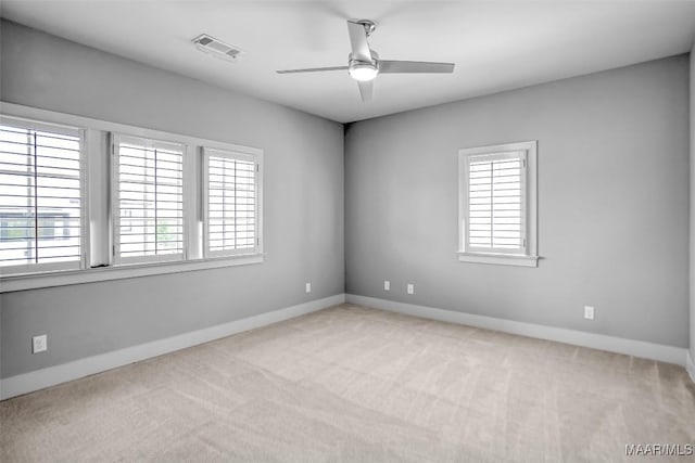 7918 Long Acre St, Montgomery, AL 36116 - unfurnished room featuring carpet and a ceiling fan