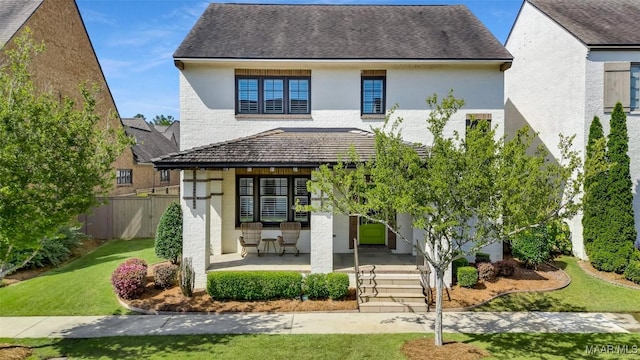7918 Long Acre St, Montgomery, AL 36116 - view of front of property with covered porch and stucco siding