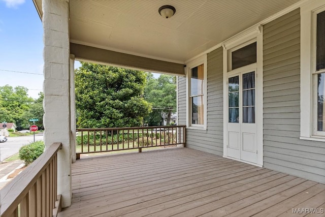1802 Madison Ave, Montgomery, AL 36107 - view of wooden terrace