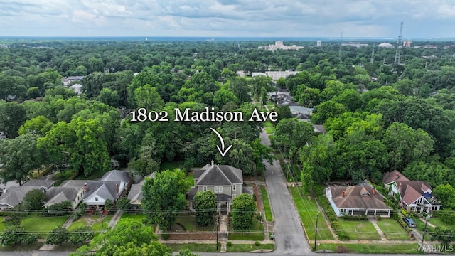 1802 Madison Ave, Montgomery, AL 36107 - aerial view of residential area