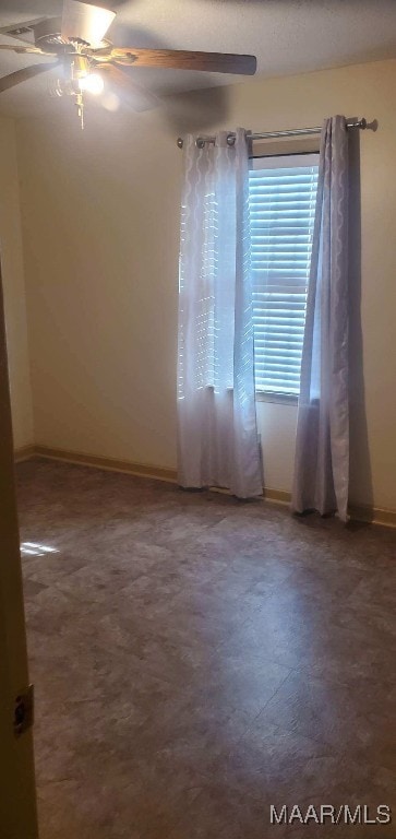 421 Jeffrey Dr, Montgomery, AL 36108 - empty room featuring ceiling fan and baseboards