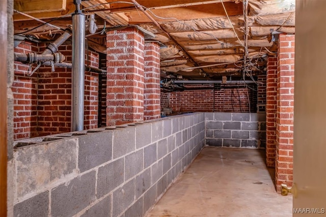 3534 Milan Dr, Montgomery, AL 36109 - view of unfinished basement