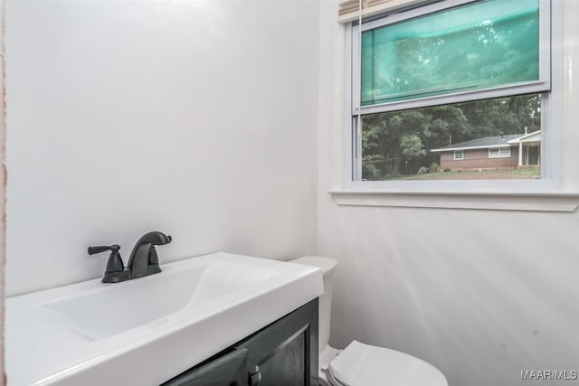3534 Milan Dr, Montgomery, AL 36109 - bathroom with toilet and vanity