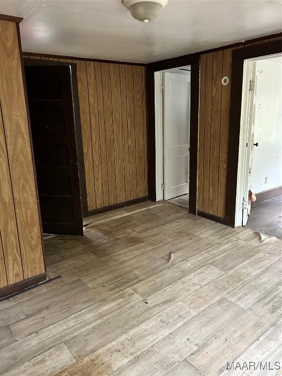 345 Byrd St, Auburn, AL 36832 - unfurnished bedroom with light wood-style floors