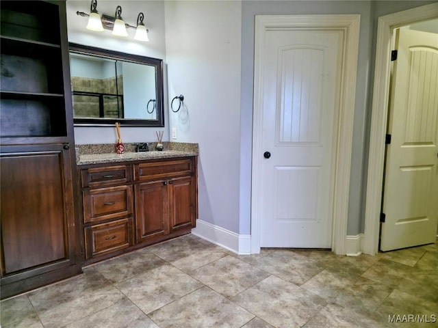 134 Southern Hills Rdg, Wetumpka, AL 36093 - bathroom featuring vanity and baseboards