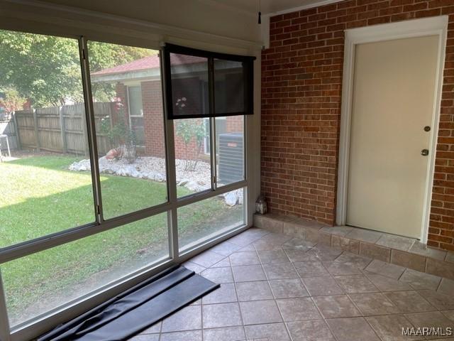 4447 Wares Ferry Rd, Montgomery, AL 36109 - view of unfurnished sunroom