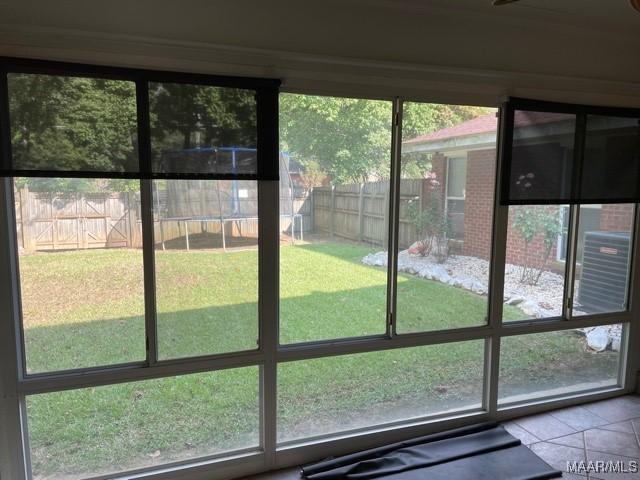 4447 Wares Ferry Rd, Montgomery, AL 36109 - view of unfurnished sunroom