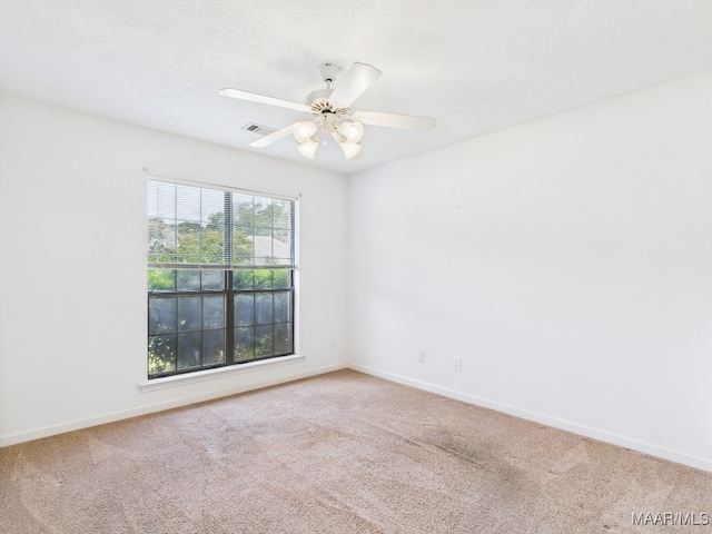 508 Mossy Oak Rdg, Prattville, AL 36066 - carpeted spare room with baseboards and a ceiling fan