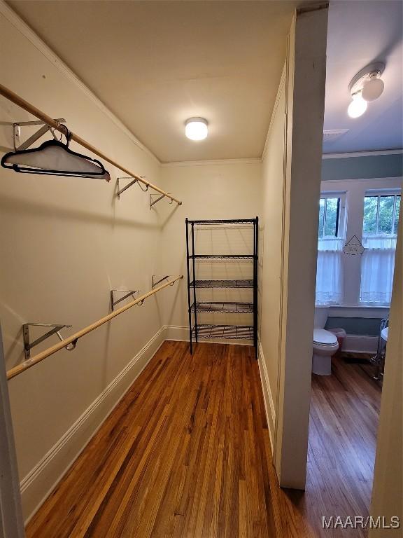 1928 Winona Ave, Montgomery, AL 36107 - walk in closet featuring wood finished floors