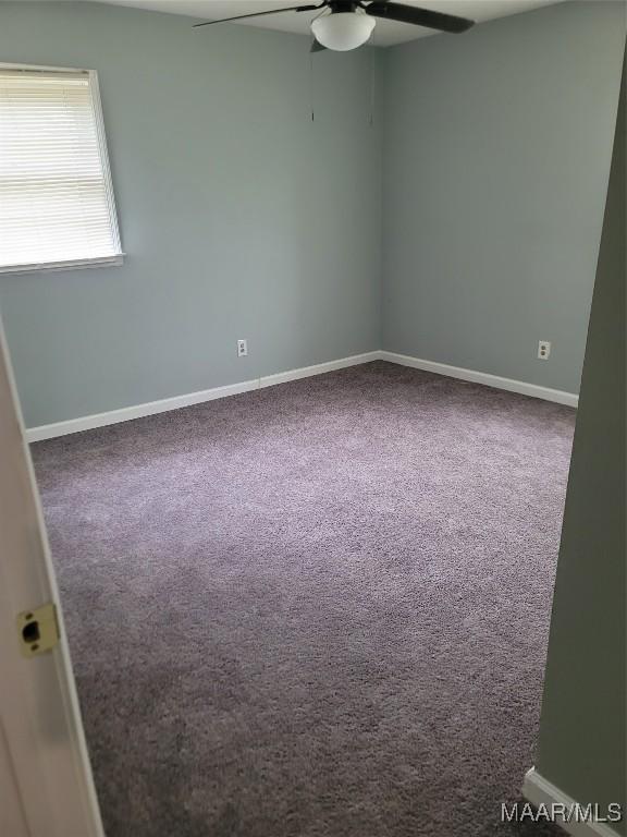 5118 Greensboro Dr, Montgomery, AL 36108 - carpeted spare room with ceiling fan and baseboards