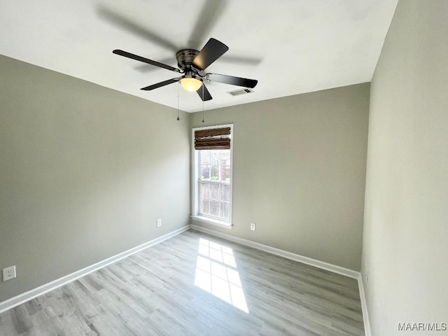 2495 Chancellor Ridge Rd, Prattville, AL 36066 - unfurnished room with wood finished floors and a ceiling fan