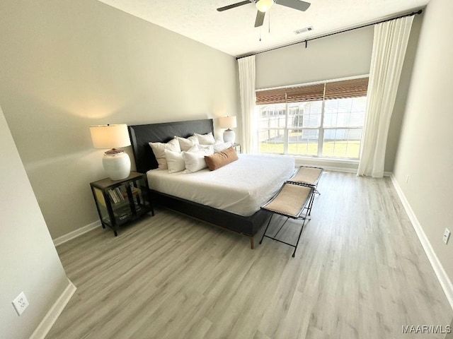 2495 Chancellor Ridge Rd, Prattville, AL 36066 - bedroom featuring wood finished floors and a ceiling fan