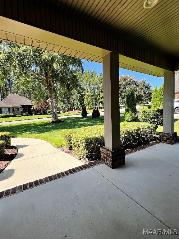 309 Southern Hills Dr, Wetumpka, AL 36093 - view of patio / terrace