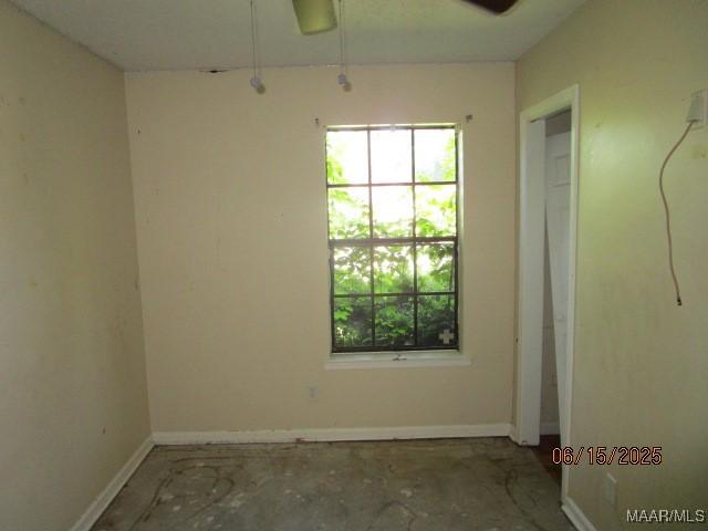 1333 Pembrook Ct, Montgomery, AL 36109 - unfurnished room featuring baseboards and a ceiling fan