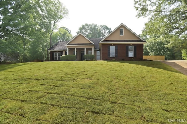831 Windsong Loop, Wetumpka, AL 36093 - view of front of house featuring a front yard