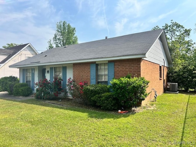 1320 Dunbarton Rd, Montgomery, AL 36117 - ranch-style home featuring brick siding, a front lawn, and a shingled roof